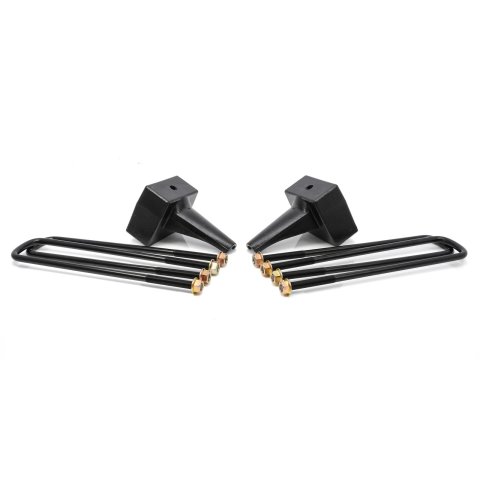 ReadyLift Suspension Rear Block Kits for 1999-2010 F-250 SUPER DUTY, F-350 2008-2010 F-450 DUTY - 66-2195 Blocks, Rear, Cast Iron, Lift, Ford, Kit