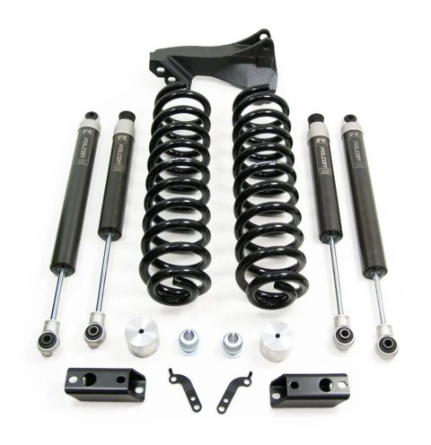 ReadyLift Suspension Leveling Kits for 2020-2025 F-250 SUPER DUTY, F-350 F-450 DUTY - 46-20253 Lift Kit, Leveling, 2.50 in., Front Coil Springs, Rear Spacer, Falcon 1.1. Front/Rear Shocks, Diesel, Ford, Kit