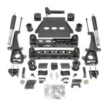 ReadyLift Suspension Lift Kits 44-19622 Kit, 6.00 in., Front Knuckles, Rear Spacer, Bilstein Rear Shocks, With Factory Air Ride and 22 in. Wheels, Ram, Kit thumbnail 2