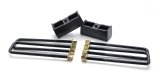 ReadyLift Suspension Rear Block Kits 66-3002 Leaf Spring Blocks, 2.25 in. Block, Cast Iron, Chevy, GMC, Kit thumbnail 1