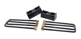 ReadyLift Suspension Rear Block Kits 66-3002 Leaf Spring Blocks, 2.25 in. Block, Cast Iron, Chevy, GMC, Kit thumbnail 3