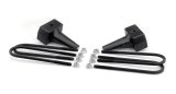 ReadyLift Suspension Rear Block Kits for 2011-2016 F-250 SUPER DUTY, F-350 F-450 DUTY - 66-2015 Blocks and U-Bolts, Cast Iron, 5.00 in. Thick, Ford, Rear, Pair thumbnail 2