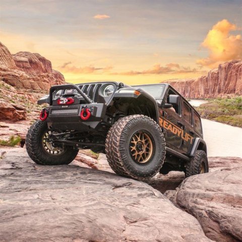 ReadyLift Suspension Terrain Flex Lift Kits for 2018-2025 WRANGLER - 69-6837 Lift, 4, Coil Spring, Control Arms, 3.5-4.5 in Front, 3-4 in. Rear, Falocn 2.1 Shocks, Jeep, Kit