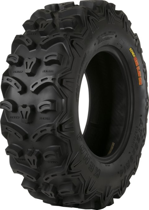 Kenda K587 Bearclaw HTR Tires 28x9-14 Tire, HTR, 28x9-14, Radial, Directional, Blackwall, Front, Each thumbnail 1