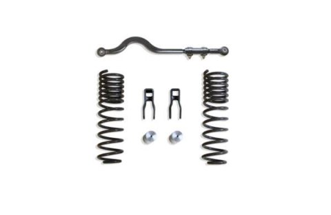 MaxTrac Suspension - Leveling & Lift Kits for 2020-2024 GLADIATOR 949931M-1 JEEP MOJAVE FRONT COILS, TRAC BAR, F. SHOCK EXT MISC. BRACKETS 3" LIFT HEIGHT (BOX 1 OF 2)