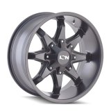 ION Alloy Series 181 Graphite Wheels 18x9 Wheel, 181, Graphite, Gloss, Aluminum, 18 in. x 9 in., +18.00mm Offset, 5.71 in. Backspace, 5 x 5.5 in. Bolt Pattern, Each thumbnail 1