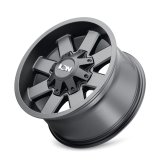 ION Alloy Series 141 Satin Black Wheels 18x9 Wheel, 141, Black, Satin, Aluminum, 18 in. x 9 in., +13.00mm Offset, 5.51 in. Backspace, 6 x 135mm Bolt Pattern, Each thumbnail 3