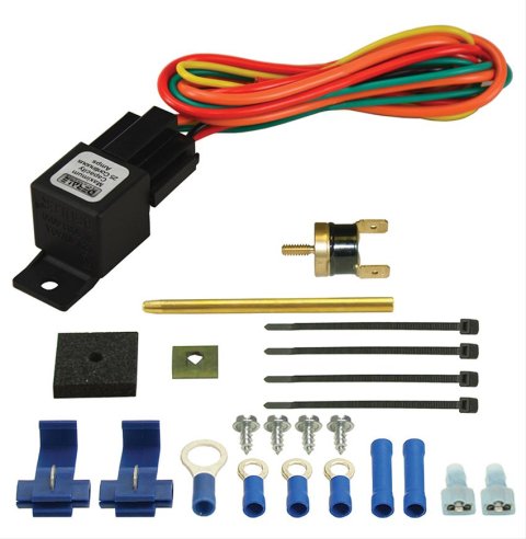 Derale Single-Stage Fan Controllers 16738 Control, Thermostatic, 180 Degrees On/170 Degrees Off, Kit thumbnail 3