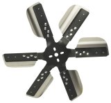 Derale Heavy-Duty Flex Fans 17018 Fan, Flex-Type, Heavy-Duty, Clockwise, 18 in. Diameter, Stainless Steel Blades/Steel Hub, Universal, Each thumbnail 2
