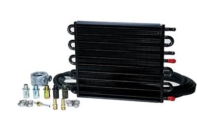 Derale Combination Coolers 15902 Fluid Cooler, Engine, Transmission, Tube and Fin, Aluminum, Copper, Black, 12 1/2 in. x 14 in. x 3/4 in., Each