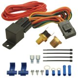 Derale Single-Stage Fan Controllers 16720 Switch, Thermostatic, 1/8 NPT, 3/8 in. Bushing, On 180 Degrees F, Off 170 Degrees F, Kit thumbnail 2