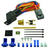 Derale Single-Stage Fan Controllers 16735 Electric Control, On 180 Degrees, Off 165 Degrees, 3/8 in. NPT Radiator Thread, Kit thumbnail 3