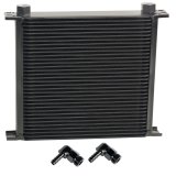 Derale Stacked Plate Fluid Coolers 53482 Stack Cooler 34 Row w/ 1/2" Swivel Hose Barb fittings thumbnail 1
