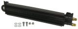 Derale Frame Rail Transmission Fluid Coolers 13221 Cooler, Transmission, Tube and Fin, Aluminum, Copper, Black, 1 1/2 in. x 17 in. x 1 1/2 in., Each thumbnail 2