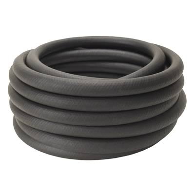 Derale Replacement Oil Hoses 15799 Hose, Rubber, Black, 0.500 in. I.D., 25 ft. Length, Each