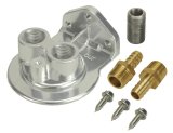 Derale Remote Filter Mounts 13005 Transmission Base/Mount Only, Uses Fram PH8A or PH43 filter thumbnail 2