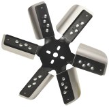 Derale Heavy-Duty Flex Fans 17015 Fan, Flex-Type, Heavy-Duty, Clockwise, 15 in. Diameter, Stainless Steel Blades/Steel Hub, Universal, Each thumbnail 2