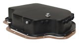 Derale Transmission Pans 14201 Pan Cooler, 3.063 in. Deep, Steel, Black, Buick, Chevy, Oldsmobile, Pontiac, TH400, Each thumbnail 2