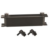 Derale Stacked Plate Fluid Coolers 51081 Stack Cooler 10 Row w/ 3/8" Swivel Hose Barb fittings thumbnail 1