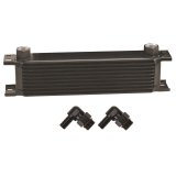 Derale Stacked Plate Fluid Coolers 51082 Stack Cooler 10 Row w/ 1/2" Swivel Hose Barb fittings thumbnail 1