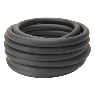 Derale Transmission Fluid Hoses 13017 Hose, Fluid, Rubber, Black, 3/8 in. I.D., 25 ft. Length, Each