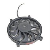 14 Inch 2,100 CFM Derale High-Output Single RAD Fan 16913 Electric Fan, Single, High Output, Pusher, in. Diameter, cfm, 11 Black Plastic Blades, Each thumbnail 2
