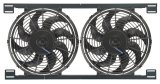 12 Inch 1,760 CFM Derale Tornado Universal Fan 16824 Electric Fan, Dual, in. Diameter, Reversible, cfm, Black, Plastic, Each thumbnail 1