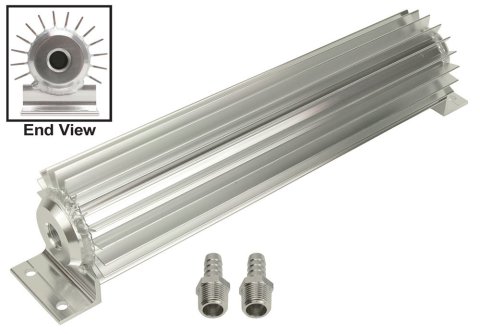 Derale Heat Sink Fluid Coolers 13250 Cooler, Transmission, Sink, Aluminum, Natural, 3 in. x 12 in. x 3 in., Each thumbnail 2