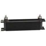 Derale Stacked Plate Fluid Coolers 51006 Cooler, Plate-Type, Aluminum, Black, 10-Row, -6 AN, 4.438 in. x 13 in. x 2 in., Each thumbnail 1