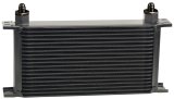 Derale Stacked Plate Fluid Coolers 51906 Cooler, Plate-Type, Aluminum, Black, 19-Row, -6 AN, 7.313 in. x 13 in. x 2 in., Each thumbnail 2