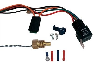 Derale Single-Stage Fan Controllers 16739 Control, Thermostatic, 180 Degrees On/170 Degrees Off, 3/8 in.-18 NPT, Universal, Kit
