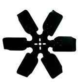 Derale Rigid Race Fans 17417 Fan, Mechanical, Race, 17 in. Diameter, Steel, Reverse Rotation, 8,000 RPM Rating, Each thumbnail 1