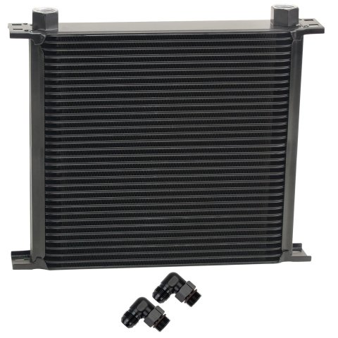 Derale Stacked Plate Fluid Coolers 53480 KIT-Stack Cooler 34 Row (-10AN 90° Swivel)
