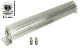 Derale Heat Sink Fluid Coolers 13262 Cooler, Type, 2-Pass, Aluminum, 20.25 in. x 2.188 in. x 3.25 in., 1/4 in. NPT, Inlet, Outlet thumbnail 2