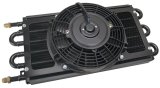 Derale Dyno-Cool Remote Fluid Coolers 12731 Cooler, Tube and Fin, Aluminum, Copper, Black, 7.625 in. x 17.5 in. x 3.75 in., Each thumbnail 2