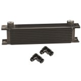 Derale Stacked Plate Fluid Coolers 51088 KIT-Stack Cooler 10 Row (-8AN 90° Swivel) thumbnail 1