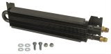 Derale Frame Rail Transmission Fluid Coolers 13223 Cooler, Transmission, Tube and Fin, Aluminum, Copper, Black, 1 1/2 in. x 12 in. x 1 1/2 in., Each thumbnail 1