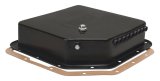 Derale Transmission Pans 14200 Pan Cooler, 3 1/4 in. Deep, Steel, Black, Buick, Chevy, Oldsmobile, Pontiac, TH350, Each thumbnail 2