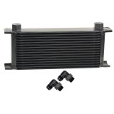 Derale Stacked Plate Fluid Coolers 51680 KIT-Stack Cooler 16 Row (-10AN 90° Swivel) thumbnail 1