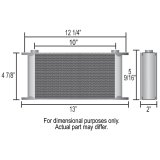 Derale Stacked Plate Fluid Coolers 51680 KIT-Stack Cooler 16 Row (-10AN 90° Swivel) thumbnail 2
