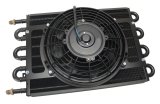 Derale Dyno-Cool Remote Fluid Coolers 12733 Cooler, Tube and Fin, Aluminum, Copper, Black, 7.625 in. x 17.5 in. x 3.75 in., Each thumbnail 4