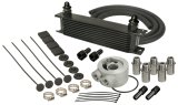 Derale Stacked Plate Fluid Coolers 15602 Cooler, Engine, Plate-Type, Aluminum, Copper, Black, 3 in. x 13 in. x 2 in., Each thumbnail 1