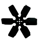 Derale Rigid Race Fans 17418 Fan Style Steel Blade 18" Rev. Rotation 2" Depth 6,000 RPM Rated thumbnail 1