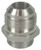 Derale AN Fittings 59010 Fitting, Adapter, to Straight Cut, Straight, Aluminum, Black Anodized, -10 AN, -10 AN, Each thumbnail 5