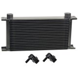 Derale Stacked Plate Fluid Coolers 51981 Stack Cooler 19 Row w/ 3/8" Swivel Hose Barb fittings thumbnail 1