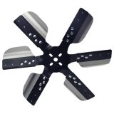 Derale Heavy-Duty Flex Fans 17617 Fan, Flex-Type, Heavy-Duty, Counterclockwise, 17 in. Diameter, Stainless Steel Blades/Steel Hub, Universal, Each thumbnail 1
