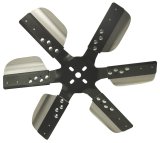 Derale Heavy-Duty Flex Fans 17617 Fan, Flex-Type, Heavy-Duty, Counterclockwise, 17 in. Diameter, Stainless Steel Blades/Steel Hub, Universal, Each thumbnail 2