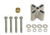Derale Flex Fan Standard Spacers 31521 Spacer Kit, 2" long, Clear, 8mm x 1.25 bolts included thumbnail 2