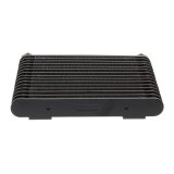 Derale 9000 Series Fin and Plate Transmission Coolers 13751 Fluid Cooler, Transmission, Type, Aluminum, 9.000 in. x 9.000 in. x 1.25 in., -6 AN, Inlet, Outlet thumbnail 3