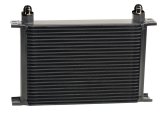 Derale Stacked Plate Fluid Coolers 52508 Cooler, Plate-Type, Aluminum, Black, 25-Row, -8 AN, 9.313 in. x 13 in. x 2 in., Each thumbnail 2